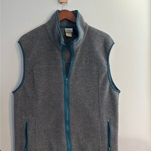 Women’s Vintage L.L.Bean Gray Fleece Vest